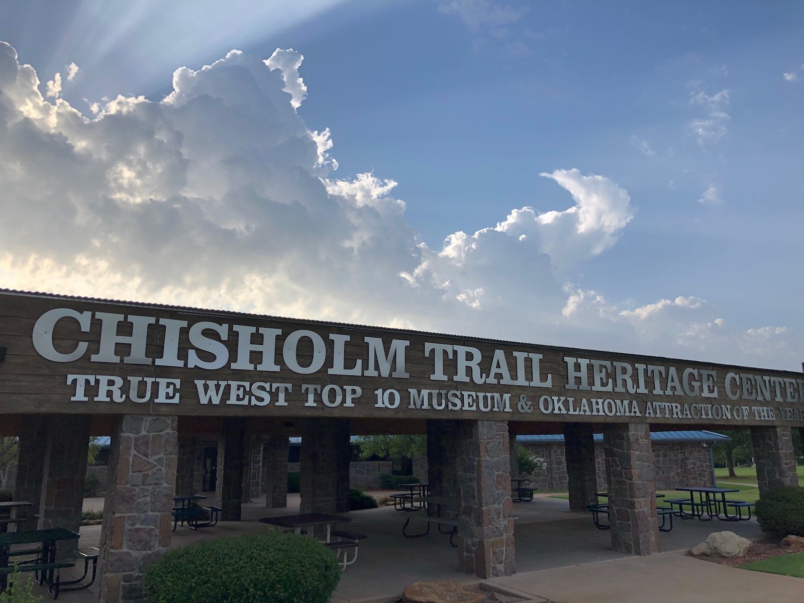 Chisholm Trail Heritage Center campus entrance
